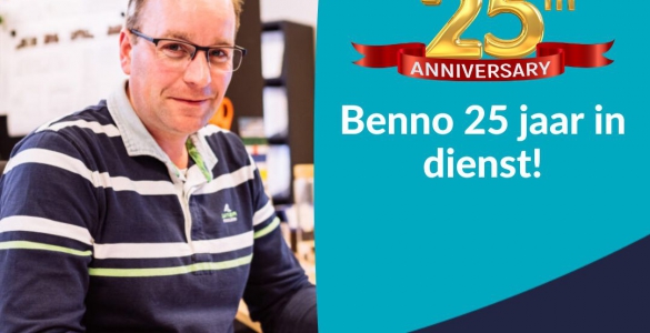 Benno 25 jaar in dienst! - Ter Harmsel