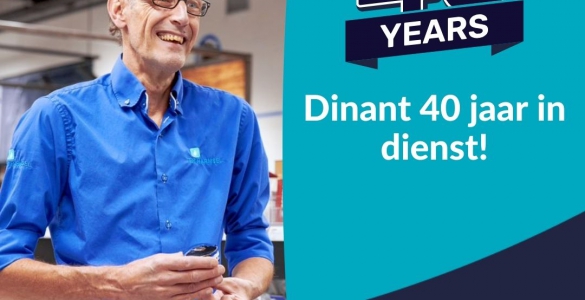 Dinant 40 jaar in dienst! - Ter Harmsel